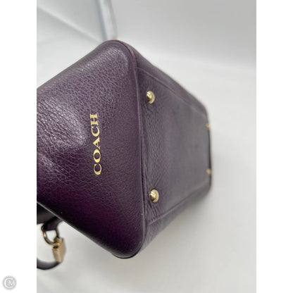 Handbag Designer By Coach, Size: Small
