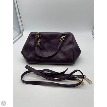 Handbag Designer By Coach, Size: Small