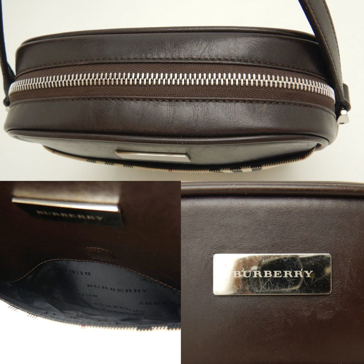 BURBERRY Nova Check Shoulder Bag