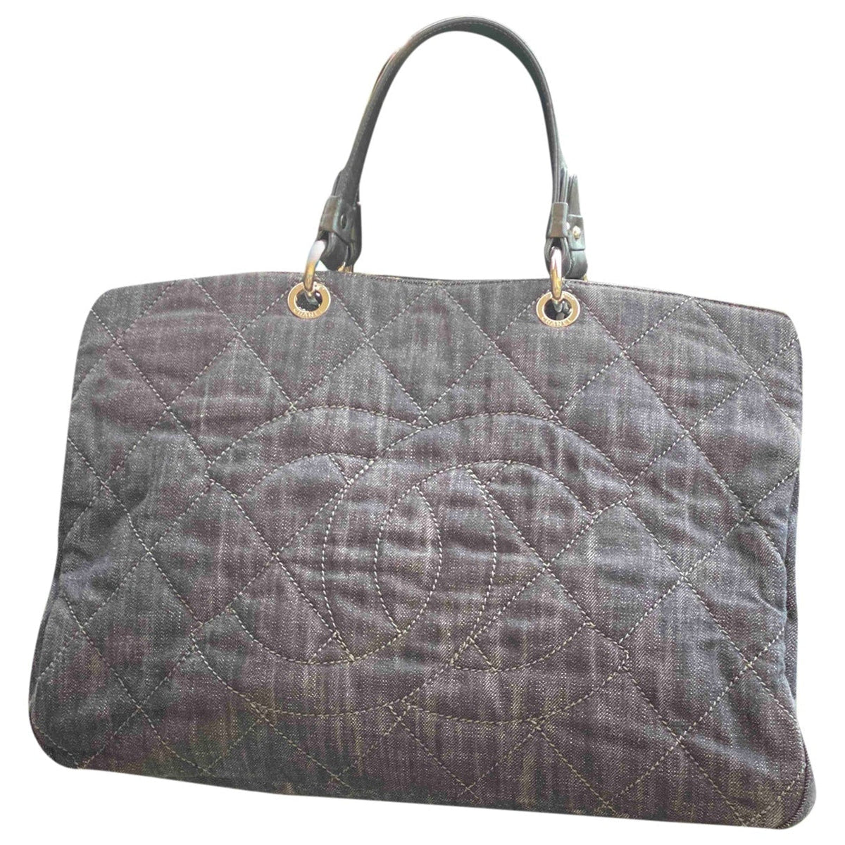 Chanel blue denim - jeans handbag