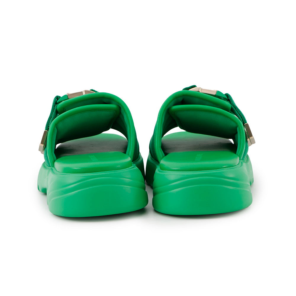 Bottega Veneta Flash Sandals with Double Belt Parakeet690034 Rubber Size 45