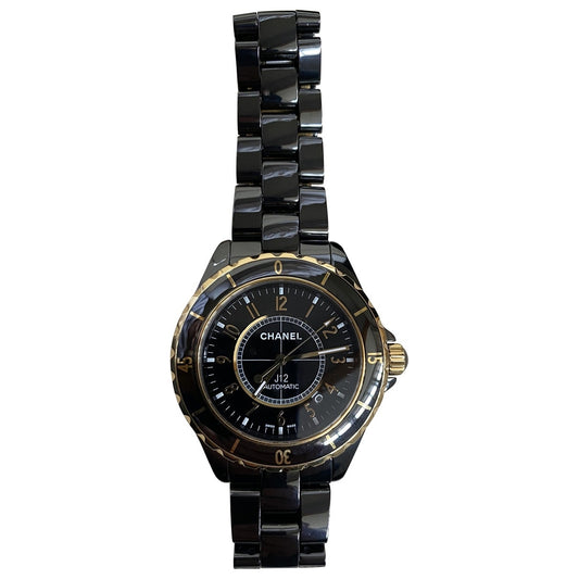 Chanel j12 automatique black  watch
