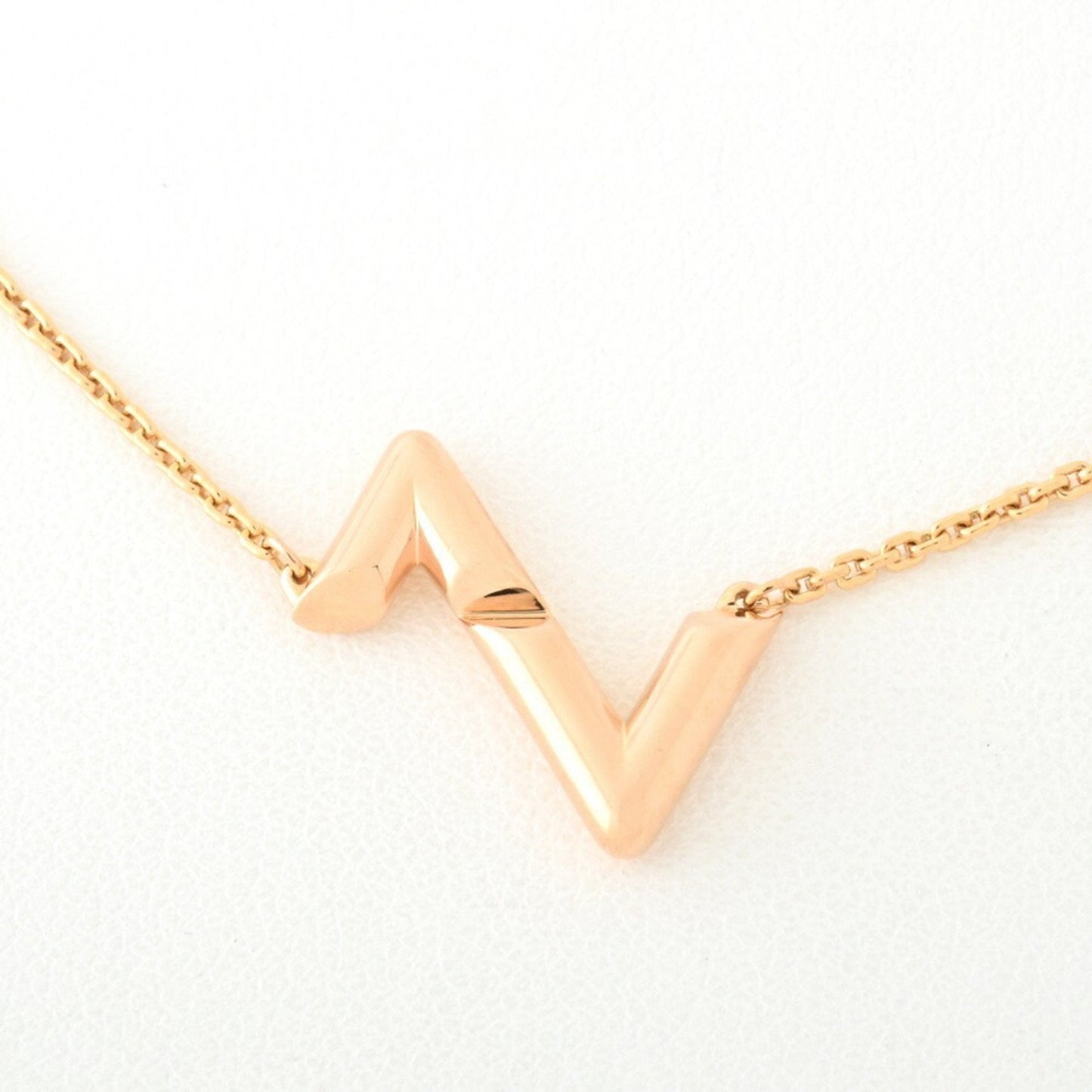 LOUIS VUITTON Upside Down LV Volt Necklace