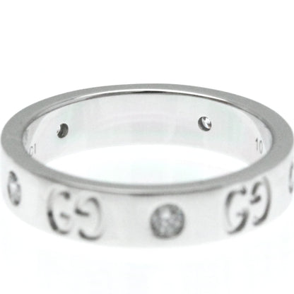 Gucci Icon Silver White Gold Ring Jewelry
