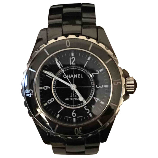 Chanel j12 automatique black ceramic watch