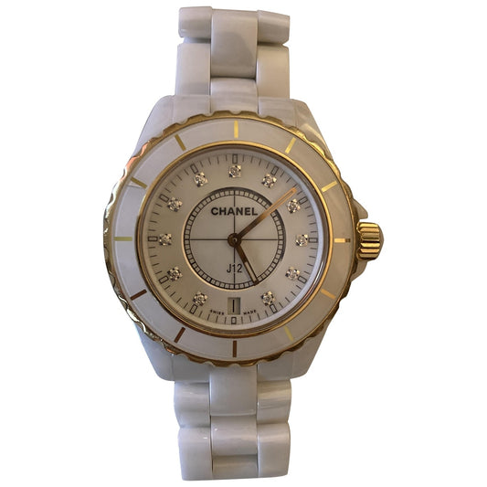 Chanel j12 automatique white ceramic watch