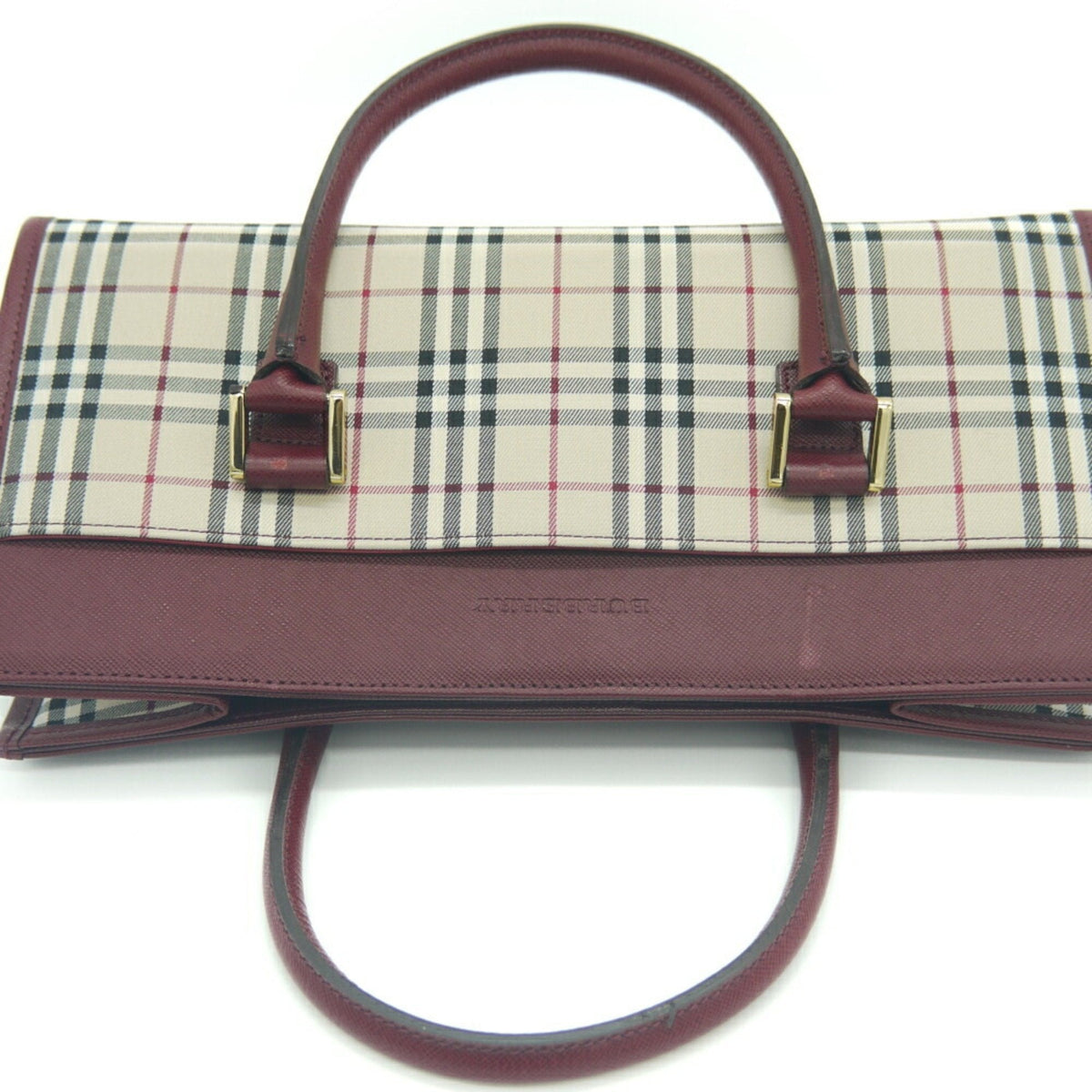 BURBERRY Nova Check Handbag