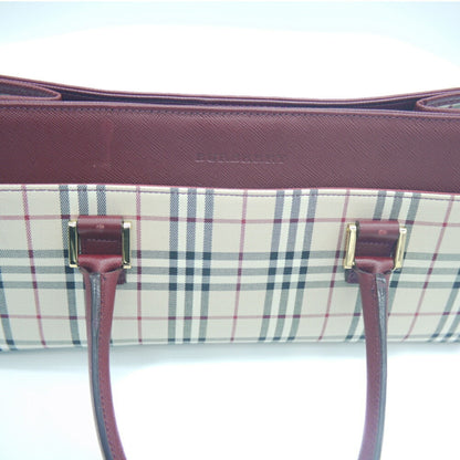 BURBERRY Nova Check Handbag