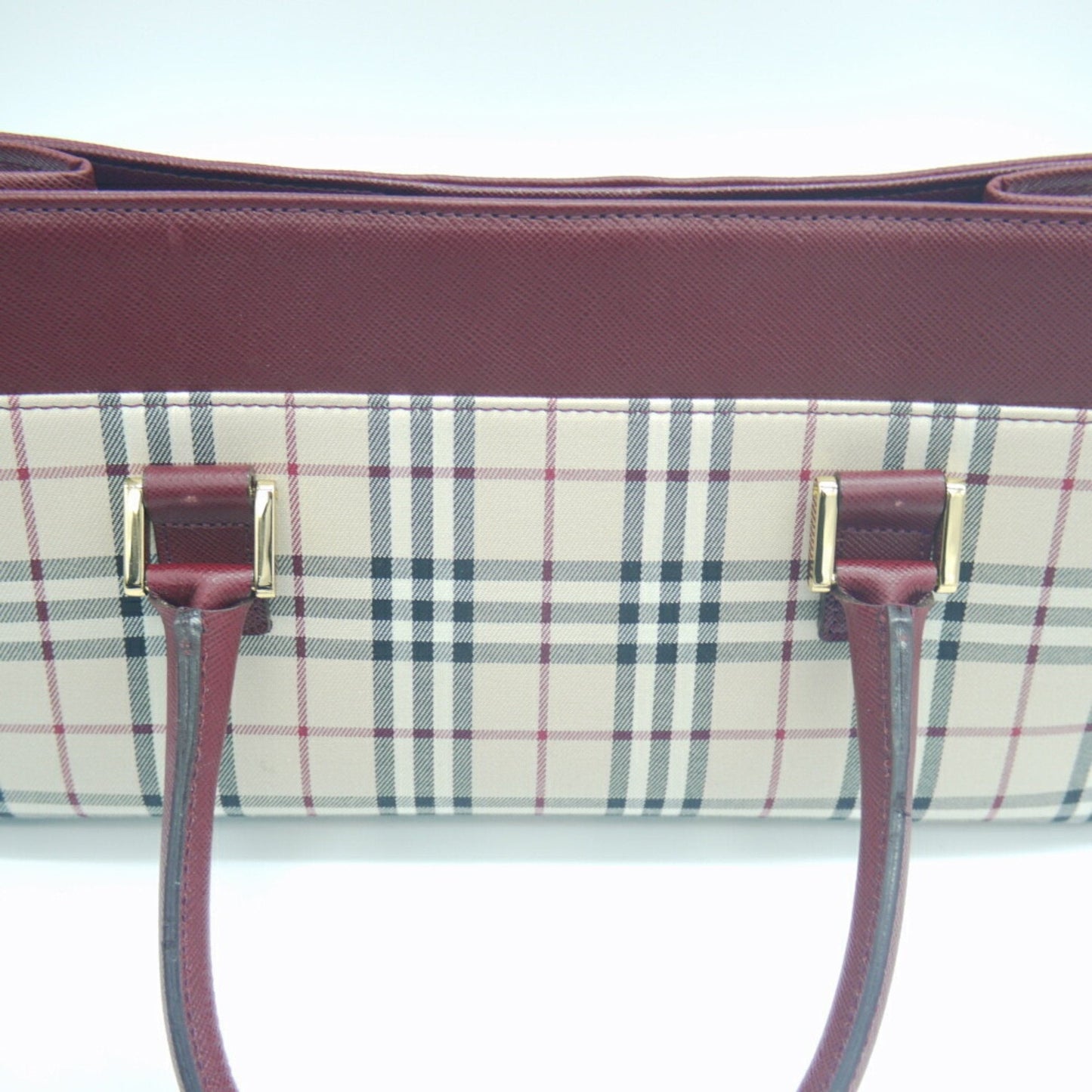 BURBERRY Nova Check Handbag
