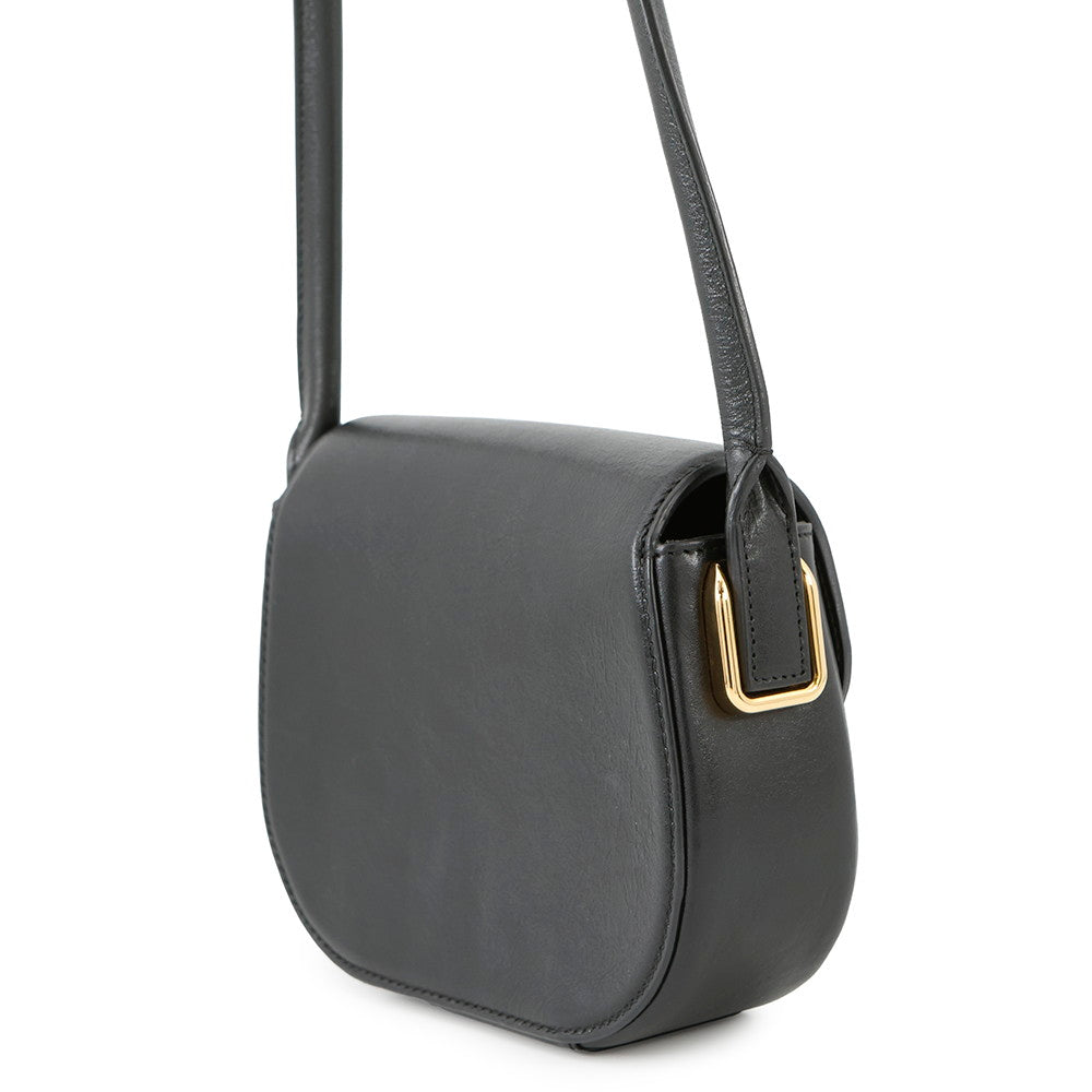 Bottega Veneta Desiree Shoulder Bag Navy Leather Size Mini