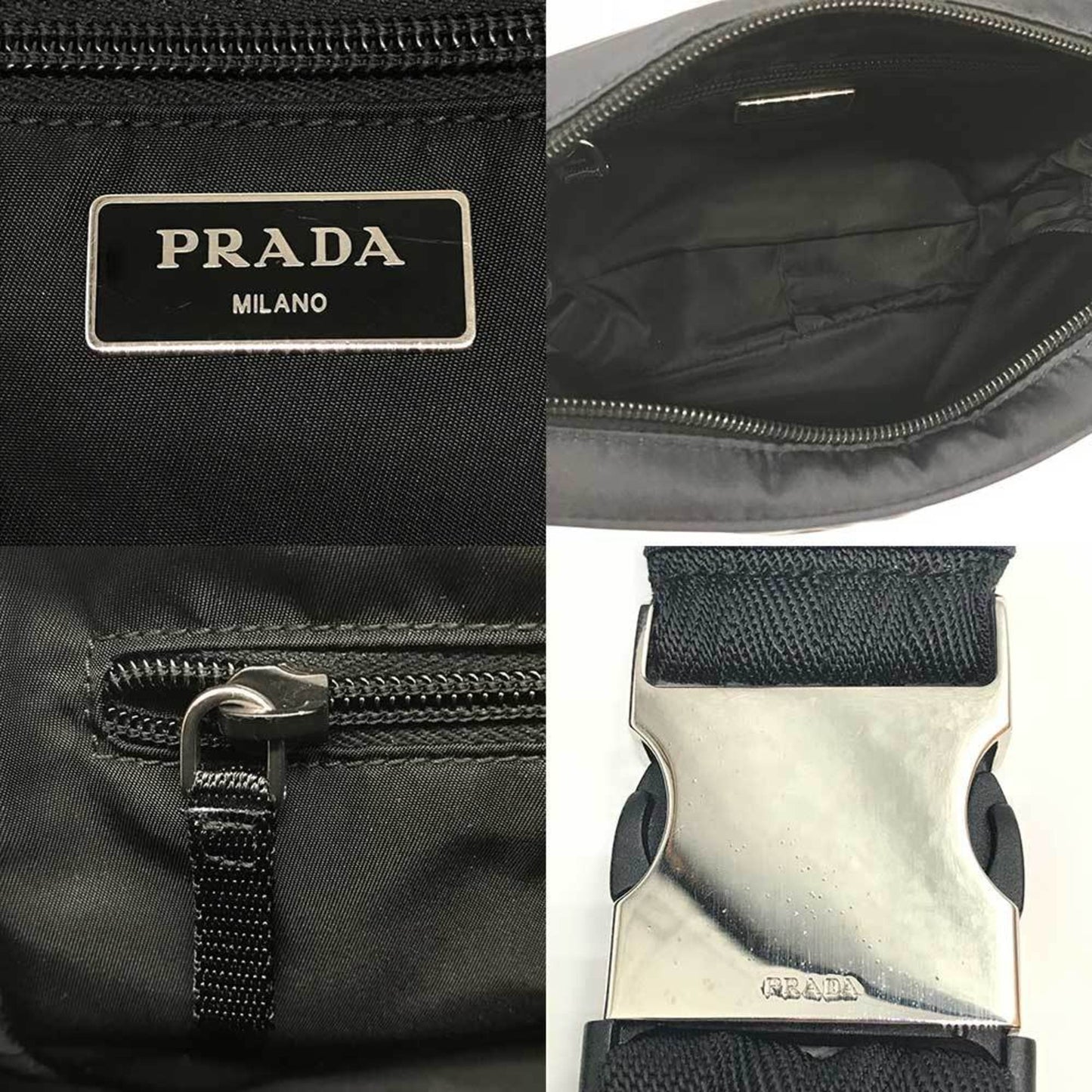 PRADA Tessuto Clutch Bag