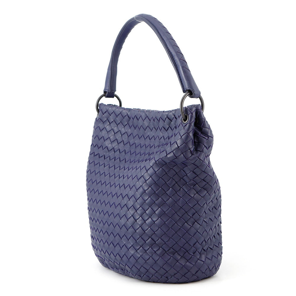 Bottega Veneta INTRECCIATO One Shoulder Bag Purple255690 Leather