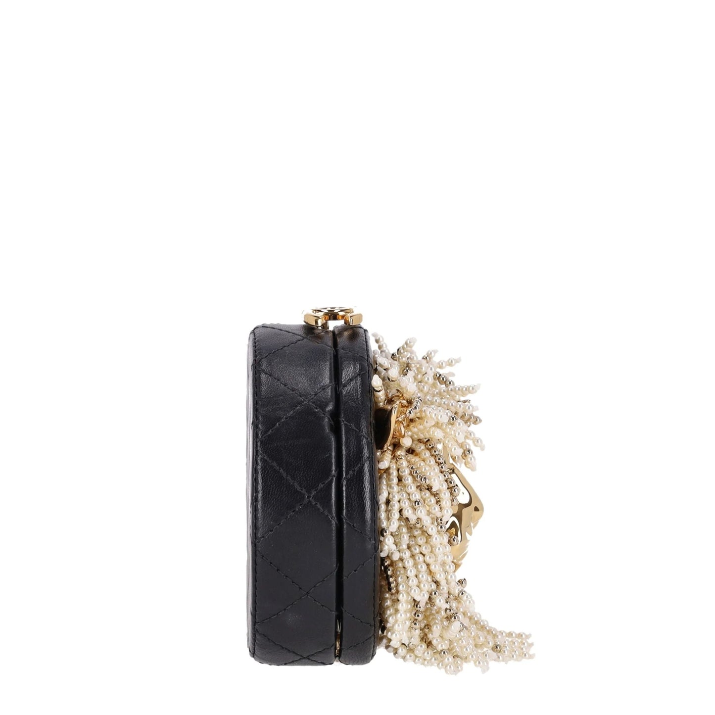 Lion Head Minaudière Clutch