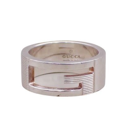 Gucci Logo Silver Silver Bracelet Jewelry ()