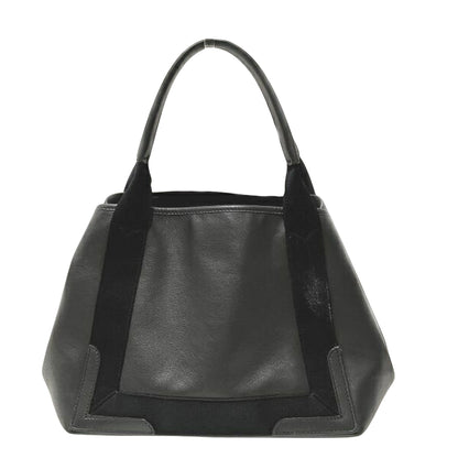Balenciaga Navy Cabas Handbag
