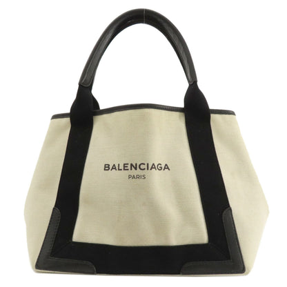 Balenciaga Navy Cabas Tote