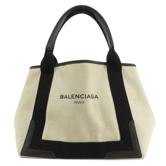 Balenciaga Navy Cabas Tote