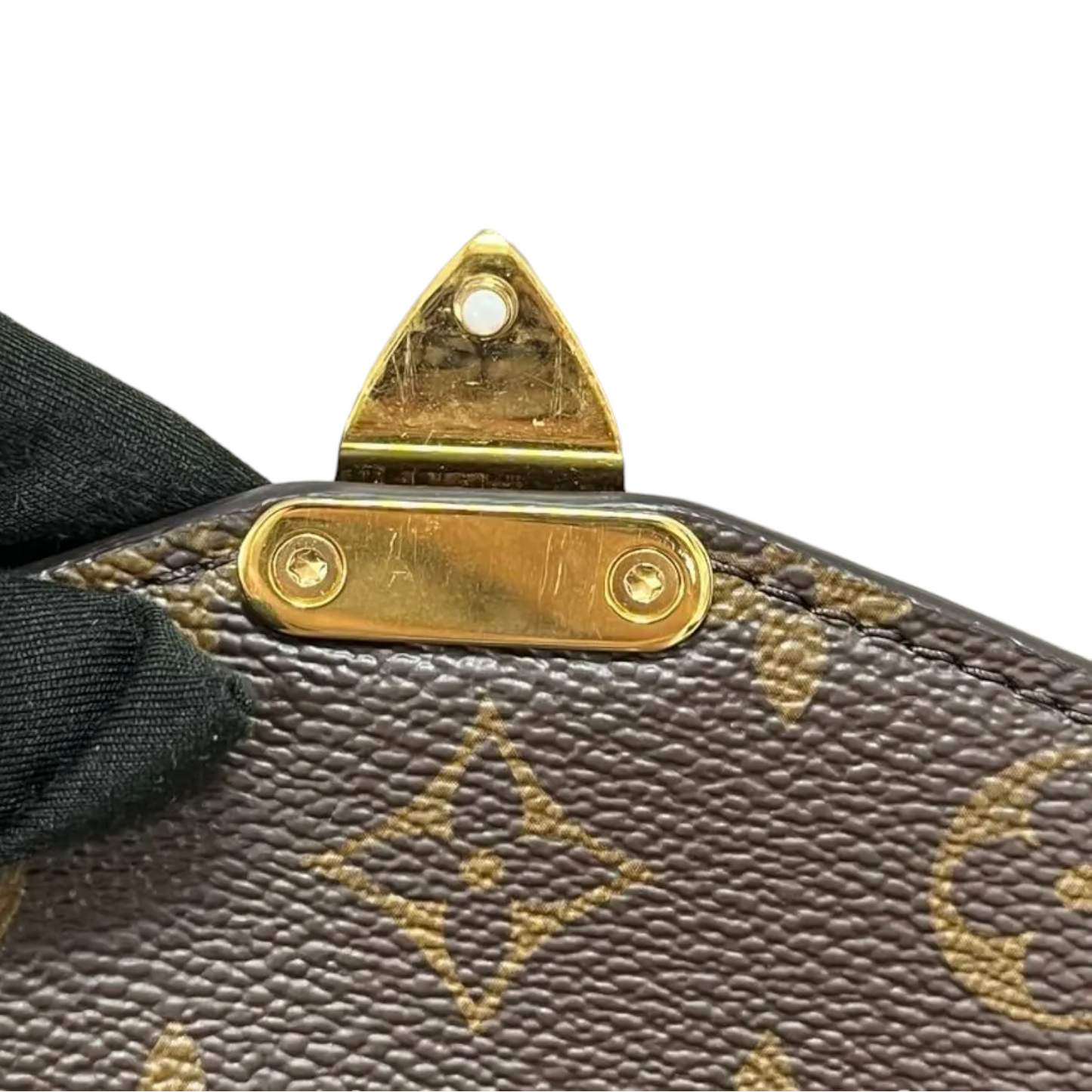 Louis-Vuitton Monogram Pochette Metis Brown GHW