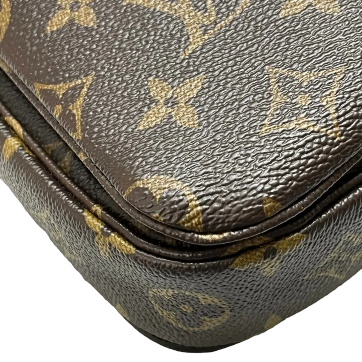 Louis-Vuitton Monogram Pochette Metis Brown GHW
