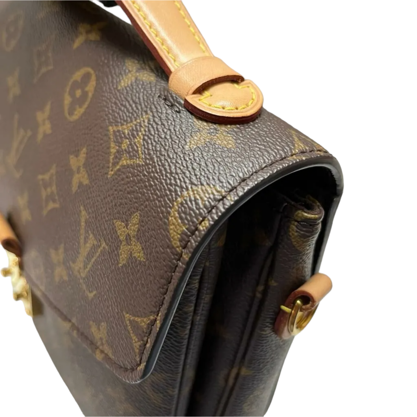 Louis-Vuitton Monogram Pochette Metis Brown GHW