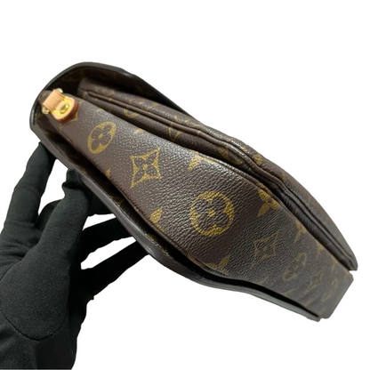 Louis-Vuitton Monogram Pochette Metis Brown GHW