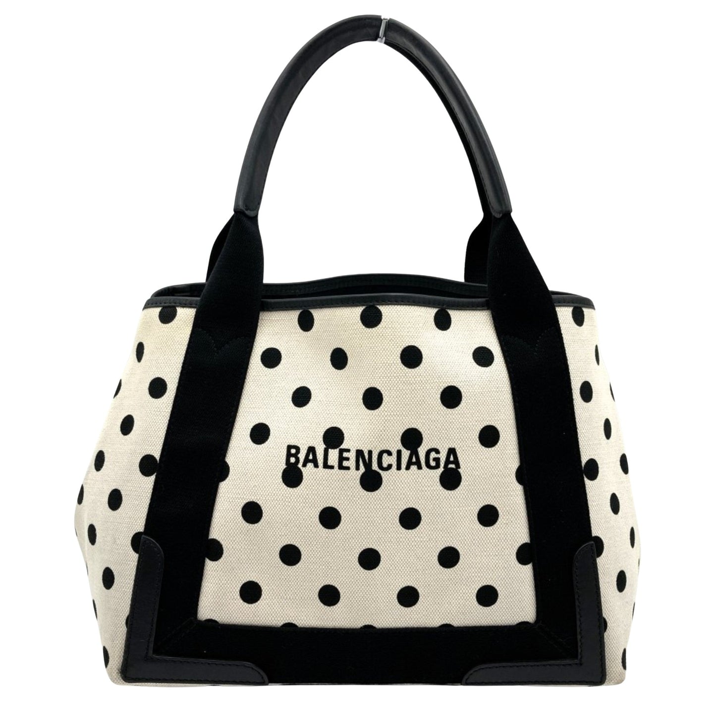Balenciaga Navy Cabas Tote