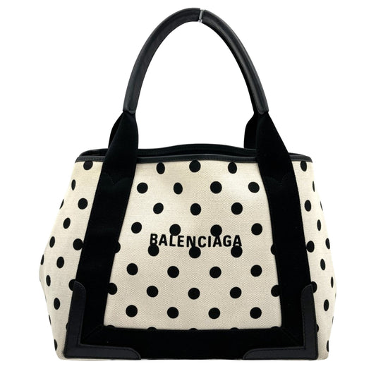Balenciaga Navy Cabas Tote