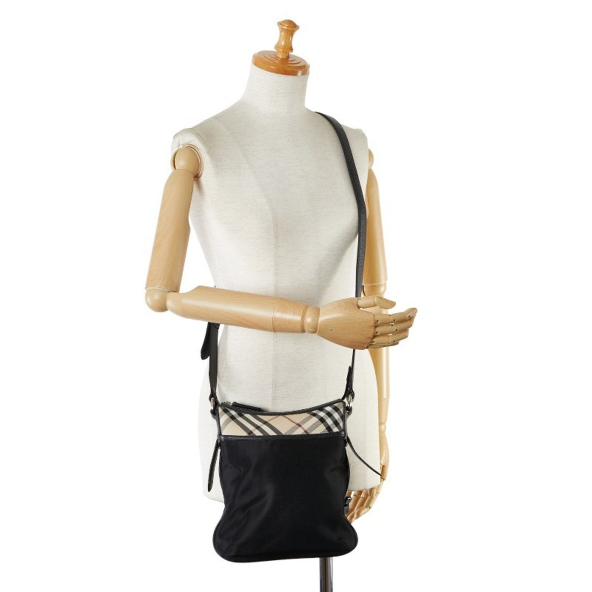 BURBERRY Nova Check Shoulder Bag