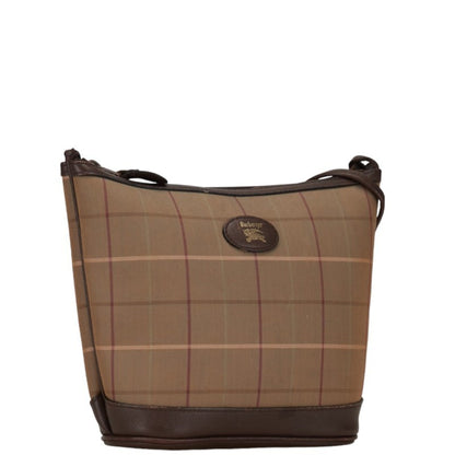 BURBERRY Check Link Shoulder Bag