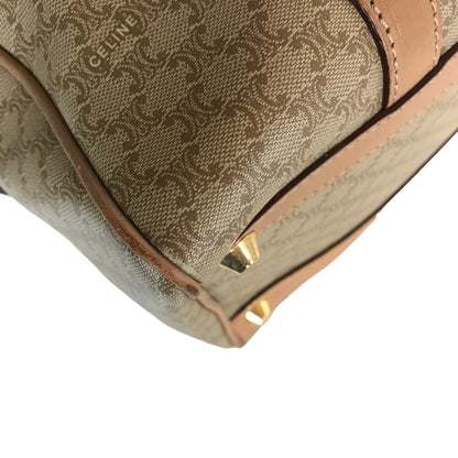 CELINE Boston Duffel bag M13 PVC coated canvas beige Travel bag Duffle bag Macadam Women(Unisex) Used