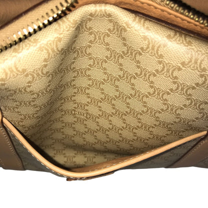 CELINE Boston Duffel bag M13 PVC coated canvas beige Travel bag Duffle bag Macadam Women(Unisex) Used