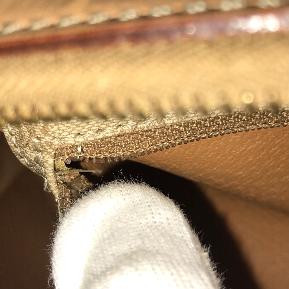 CELINE Boston Duffel bag M13 PVC coated canvas beige Travel bag Duffle bag Macadam Women(Unisex) Used
