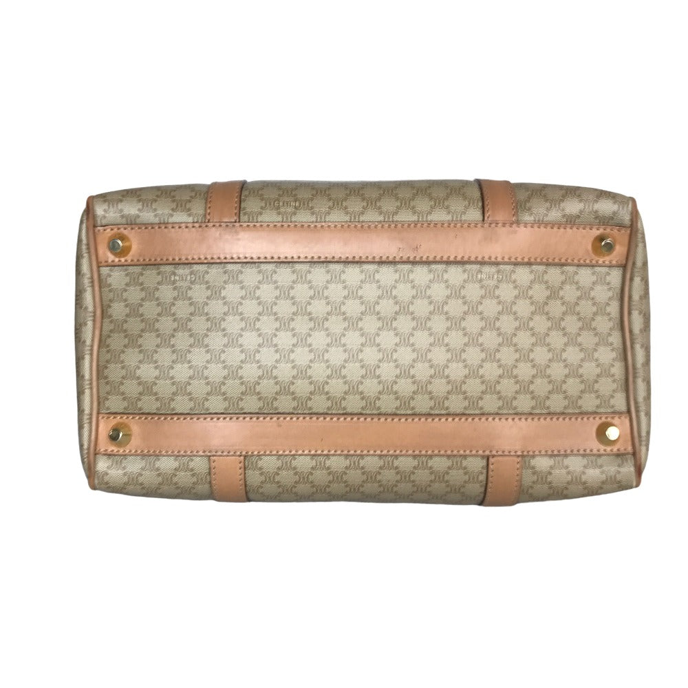 CELINE Boston Duffel bag M13 PVC coated canvas beige Travel bag Duffle bag Macadam Women(Unisex) Used