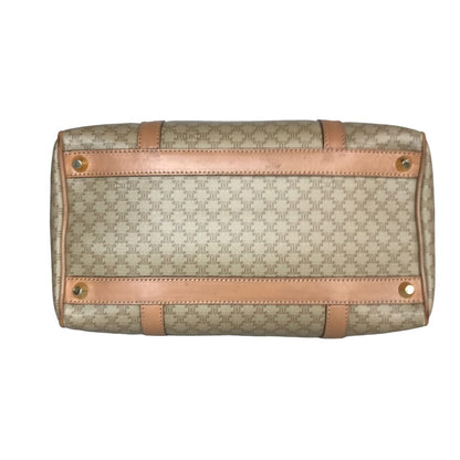 CELINE Boston Duffel bag M13 PVC coated canvas beige Travel bag Duffle bag Macadam Women(Unisex) Used