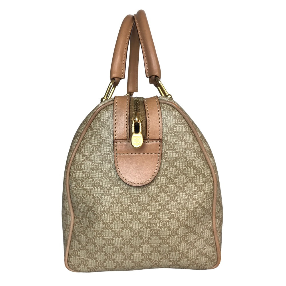 CELINE Boston Duffel bag M13 PVC coated canvas beige Travel bag Duffle bag Macadam Women(Unisex) Used