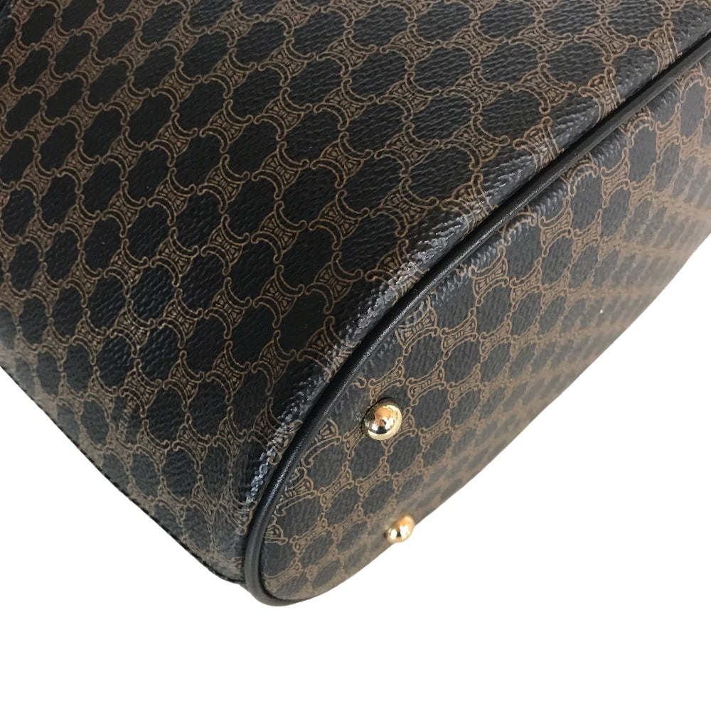 CELINE Tote Bag MC98/1 PVC black Macadam Women Secondhand