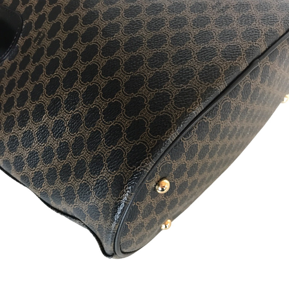 CELINE Tote Bag MC98/1 PVC black Macadam Women Secondhand