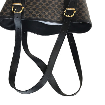 CELINE Tote Bag MC98/1 PVC black Macadam Women Secondhand