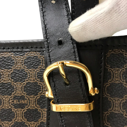 CELINE Tote Bag MC98/1 PVC black Macadam Women Secondhand