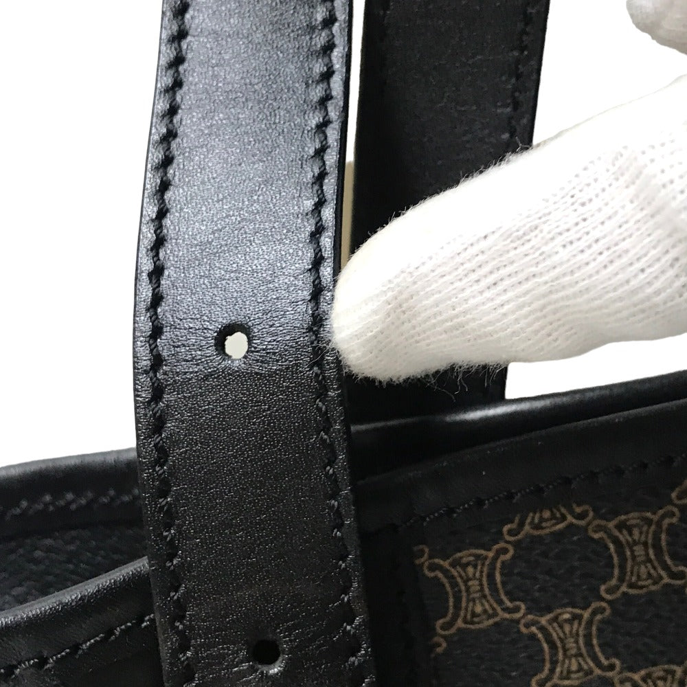 CELINE Tote Bag MC98/1 PVC black Macadam Women Secondhand