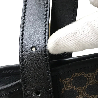 CELINE Tote Bag MC98/1 PVC black Macadam Women Secondhand