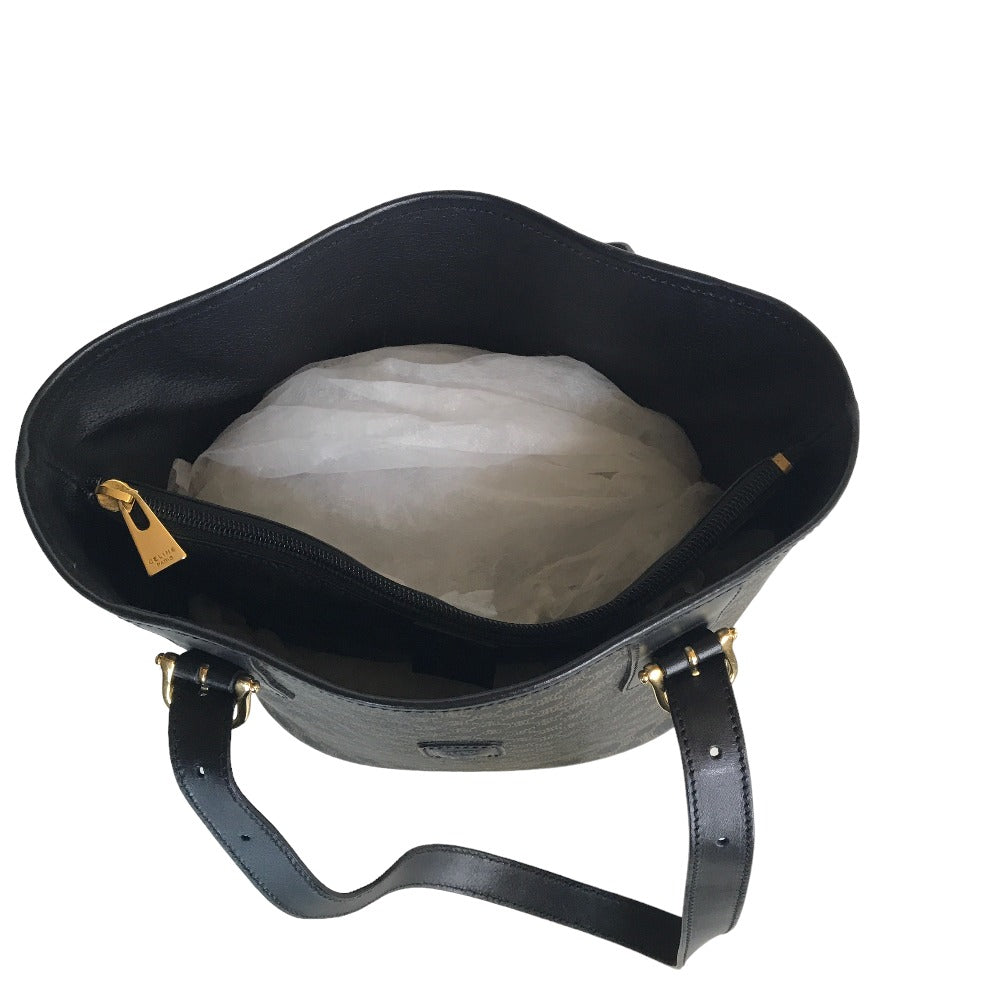 CELINE Tote Bag MC98/1 PVC black Macadam Women Secondhand