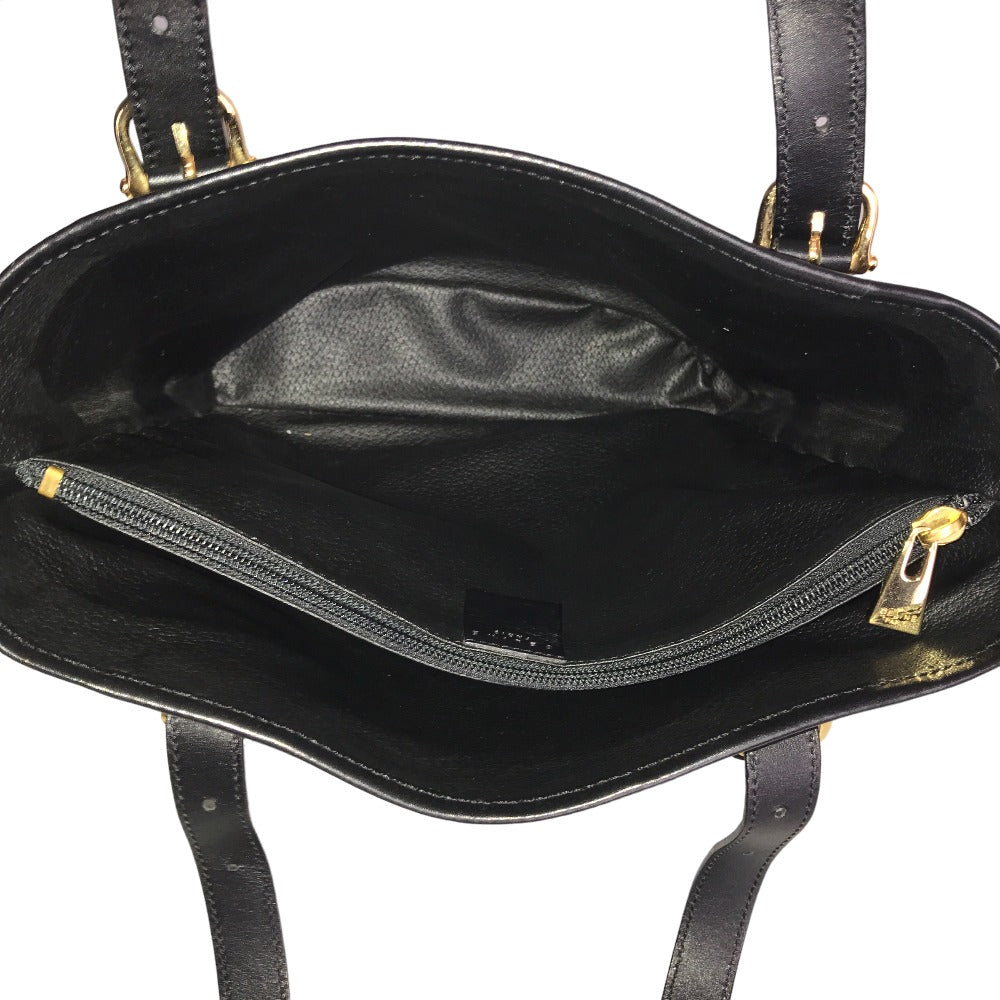 CELINE Tote Bag MC98/1 PVC black Macadam Women Secondhand