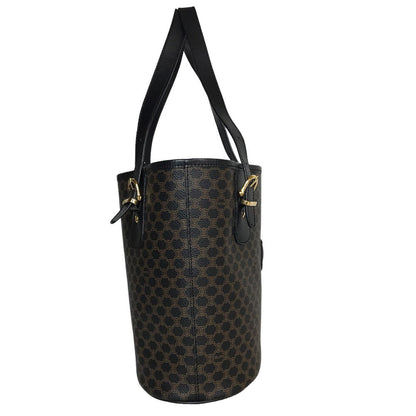 CELINE Tote Bag MC98/1 PVC black Macadam Women Secondhand