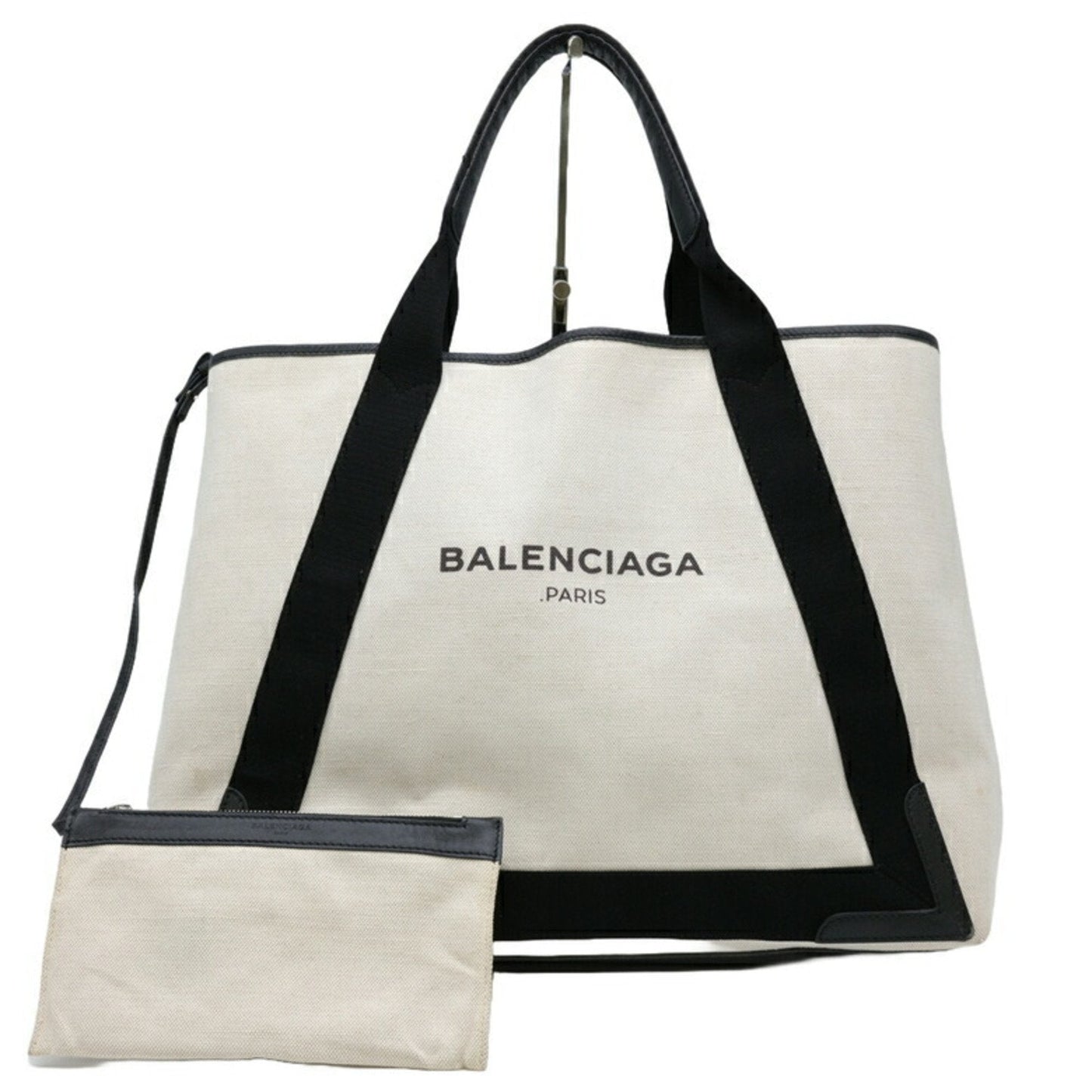 Balenciaga Navy Cabas Tote