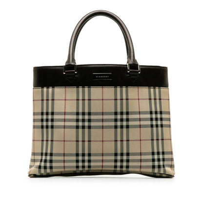 BURBERRY Nova Check Handbag