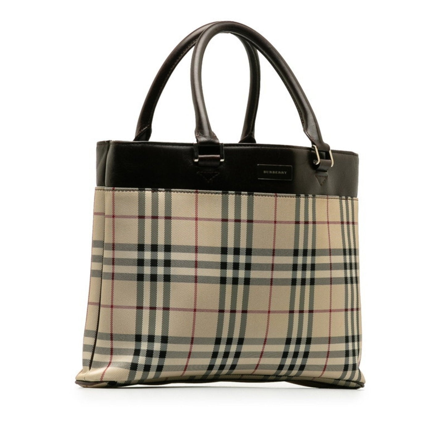 BURBERRY Nova Check Handbag