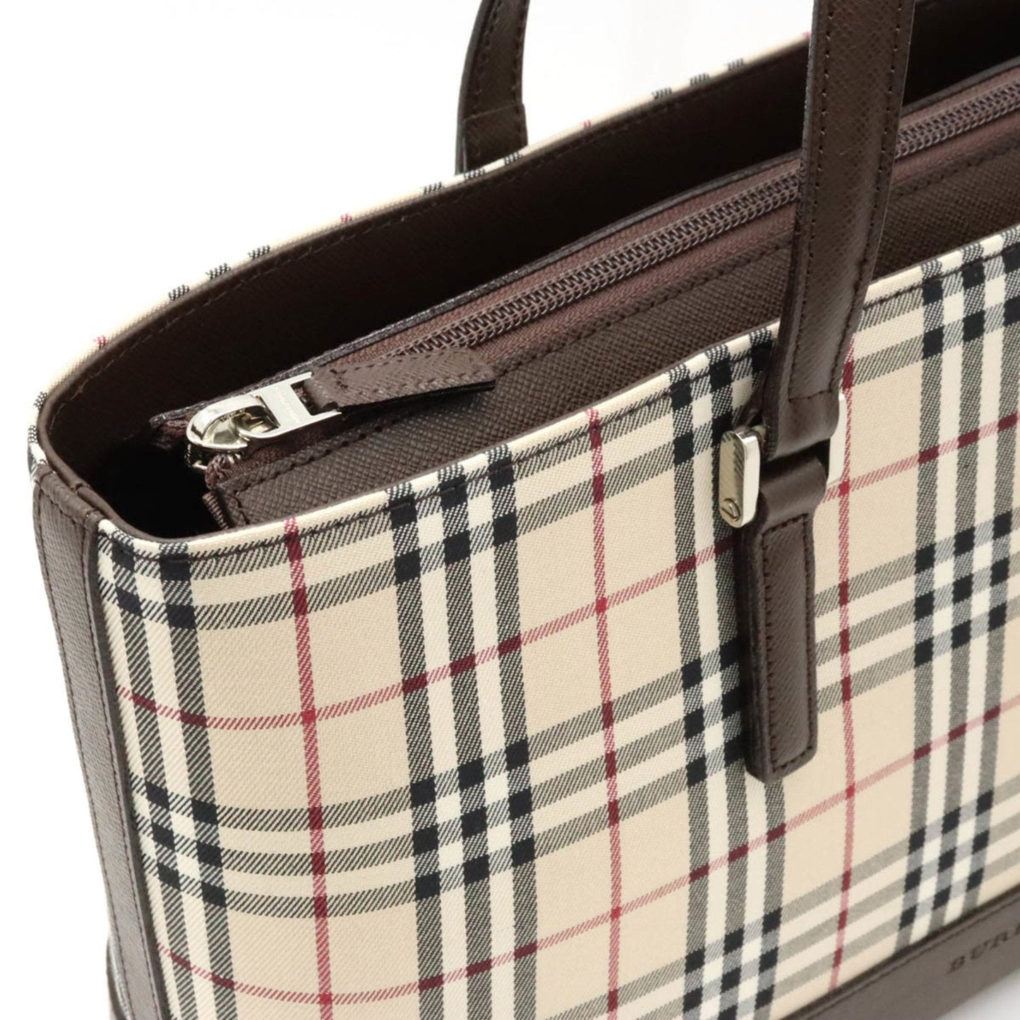 BURBERRY Nova Check Handbag