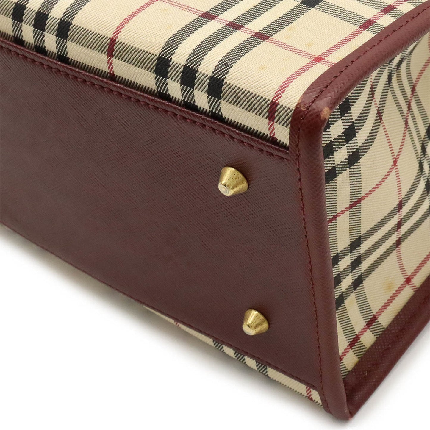 BURBERRY Nova Check Handbag