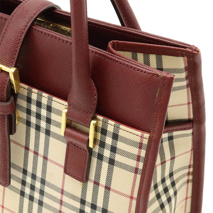 BURBERRY Nova Check Handbag